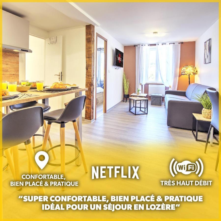 Le Sabot - Netflix/Wi-Fi Fibre/Terasse - 4 Pers Apartment Banassac Luaran gambar